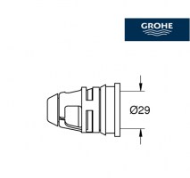 MEDIDAS CONEXION GROHE